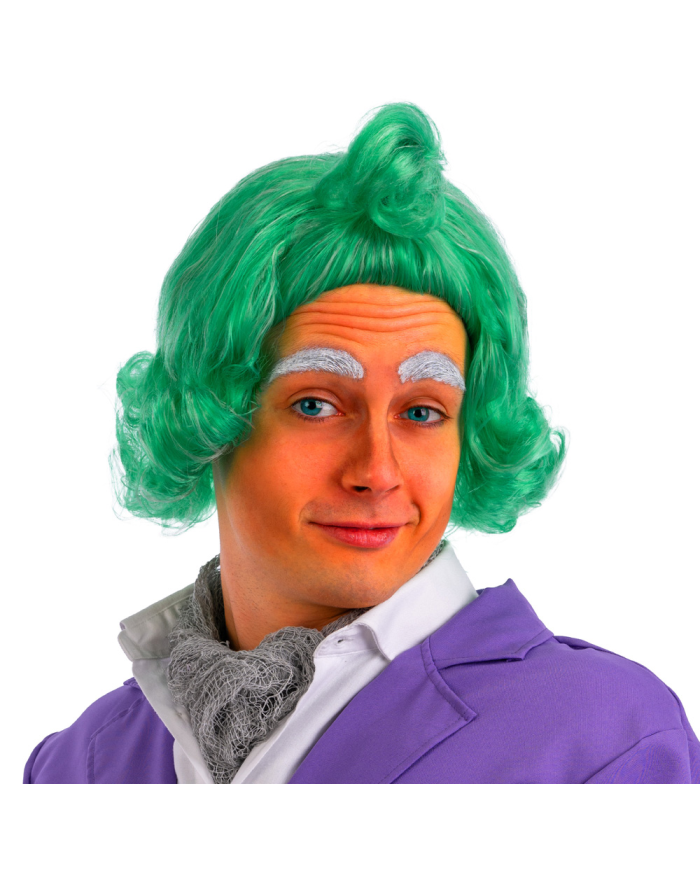 Little Green Man Wig In box