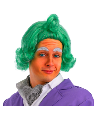 Little Green Man Wig In box