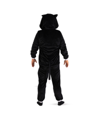 Tutona Gatto Nero In Pelliccia Di Pile In Busta C/Gancio