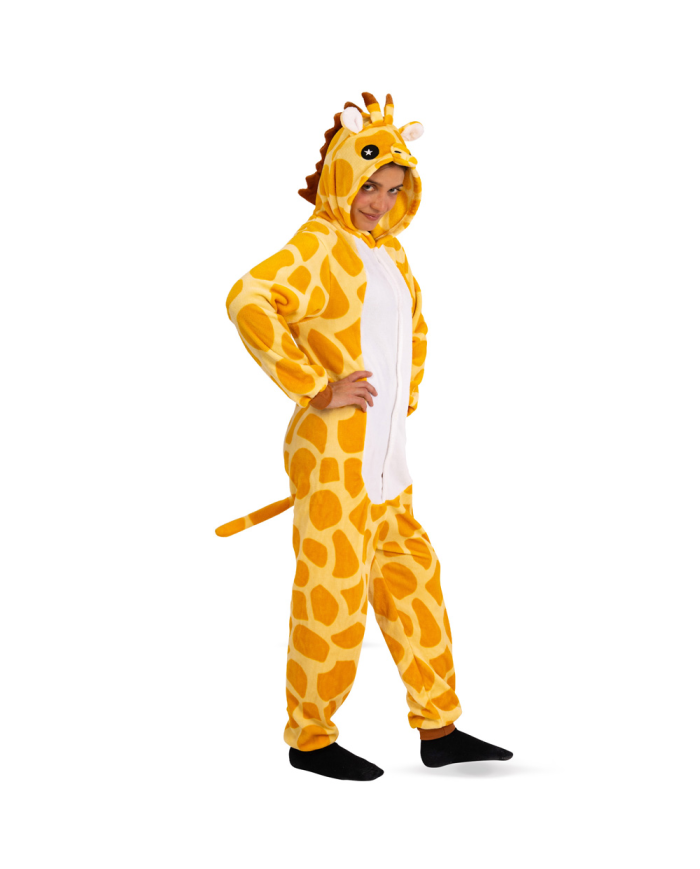 TUTONA GIRAFFA IN PELLICCIA DI PILE T.U. (S/M) IN BUSTA C/GANCIO TUTONA GIRAFFA IN PELLICCIA DI PILE T.U. (S/M) IN BUSTA C/GANCIO