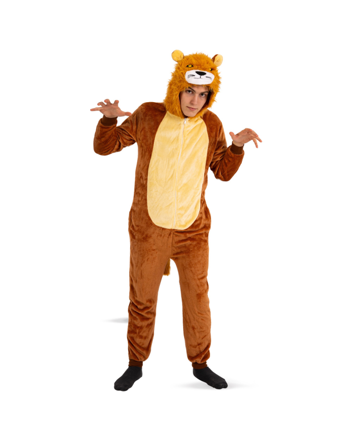 TUTONA LEONE IN PELLICCIA DI PILE IN BUSTA C/GANCIO TUTONA LEONE IN PELLICCIA DI PILE IN BUSTA C/GANCIO