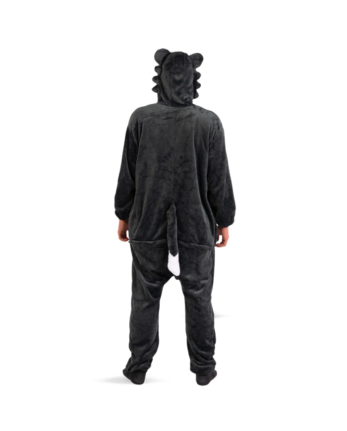 Tutona Lupo In Pelliccia Di Pile In Busta C/Gancio