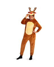 TUTONA RENNA IN PELLICCIA DI PILE  IN BUSTA C/GANCIO