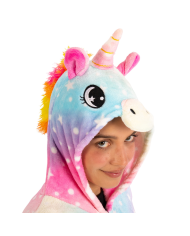 Tutona Unicorno In Pelliccia Di Pile In Busta C/Gancio