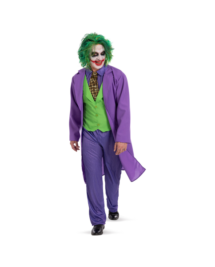 Costume Crazy Clown Viola T.U. (L/Xl) In Busta C/Gancio Costume Crazy Clown Viola T.U. (L/Xl) In Busta C/Gancio