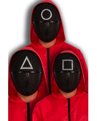 Maschera Il Calamaro In Plastica Rigida Mod. Ass. C/Cartellino/Etichetta