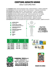 Chemise danse disco pour hommes dorée taille unique (M-L) dans une