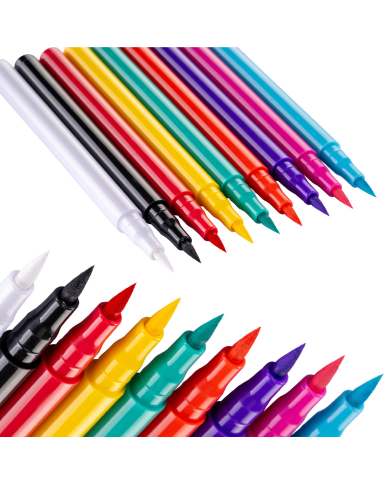 24 Pennarelli Trucco In Espositore (1,43 Cad)