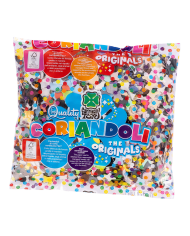 Coriandolone Multicolor Lusso Gr.300 Ca. Diam.Cm.2 Ca. In Busta