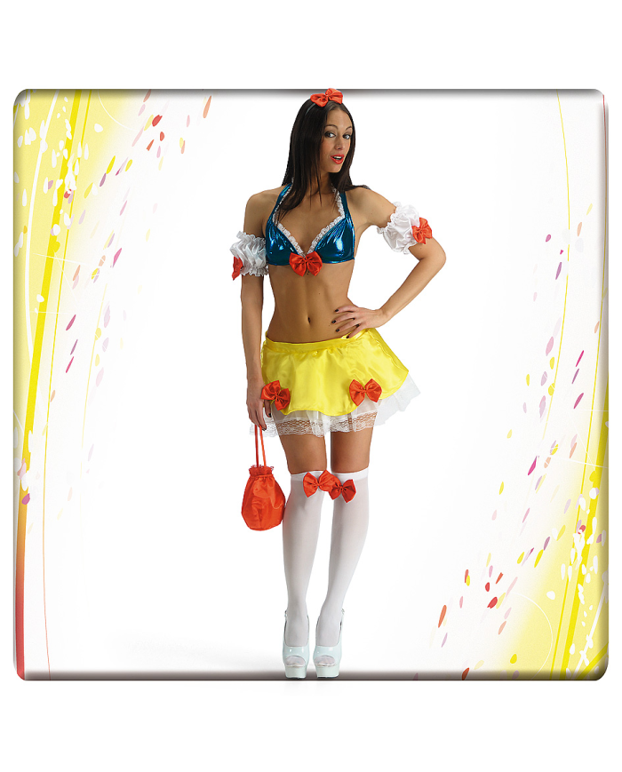 COSTUME BIANCANEVE TG.M IN BUSTA