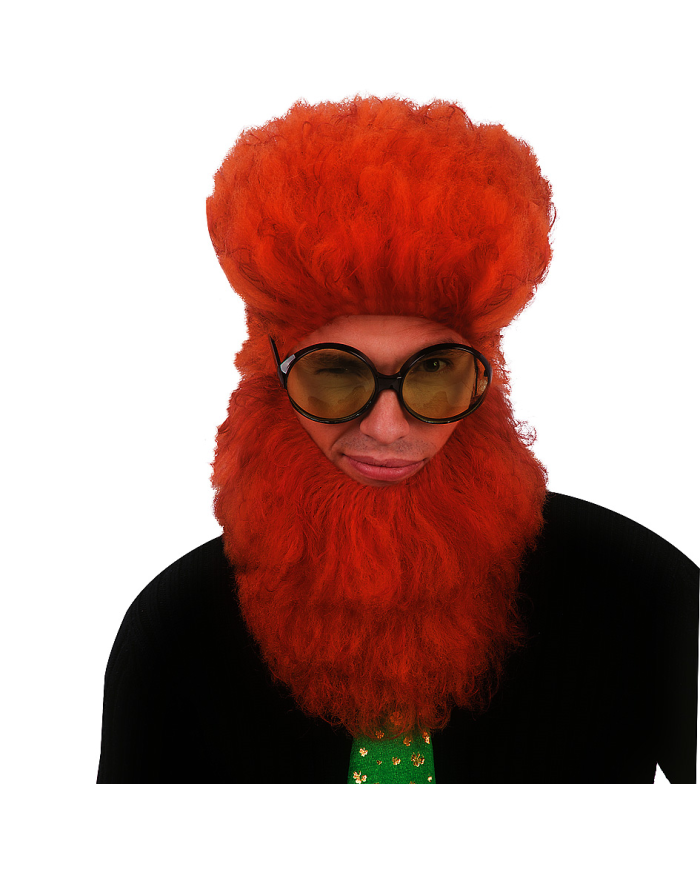 PARRUCCA E BARBA IRLANDESE IN VALIGETTA