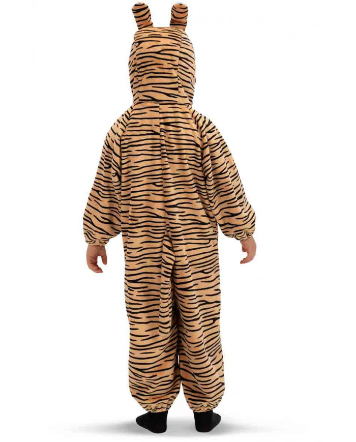 Costume da tigrotto per bambino, si compone di una tuta intera