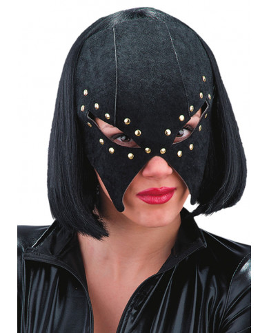 Masque Mystérieuse en daim dans une pochette Masque Mystérieuse en daim dans une pochette