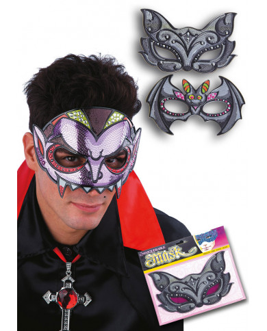 Fabric Halloween Mask In Pbh Mod.Ass.