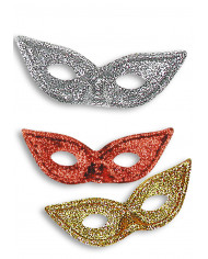 Eyemask W/Glitter, Assorted Colors Eyemask W/Glitter, Assorted Colors