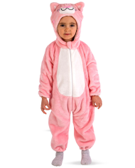 Cat fleece jumpsuit with hood in bag w/hook Cat fleece jumpsuit with hood in bag w/hook