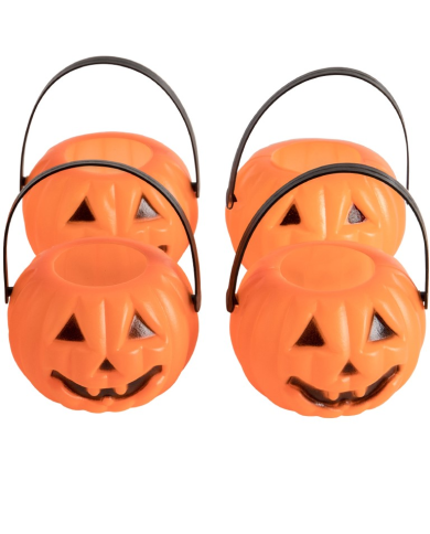 4 cestini zucca diam.cm.6 ca. in busta c/cav. 4 cestini zucca diam.cm.6 ca. in busta c/cav.