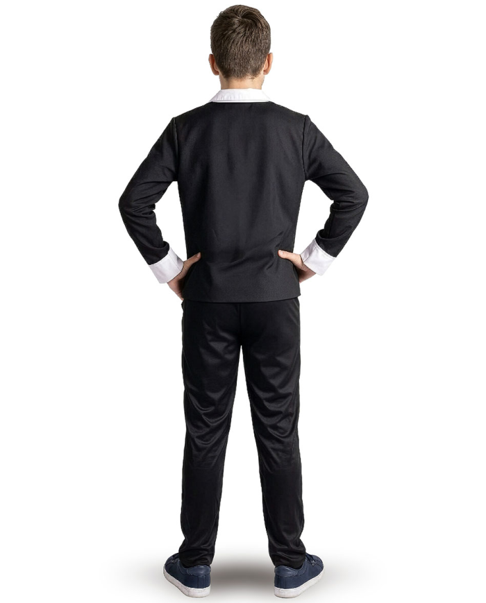 Costume scheletro lord in busta con gancio