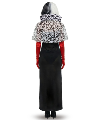 Costume Crudelia in busta con gancio