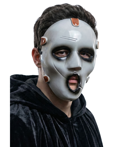 Zombiemaske aus Kunststoff mit Aufhänger