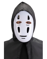 Gesichtsloser Geist-Maske aus Kunststoff mit Aufhänger