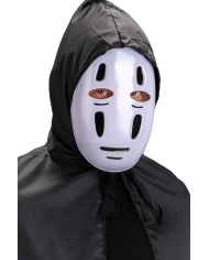 Gesichtsloser Geist-Maske aus Kunststoff mit Aufhänger