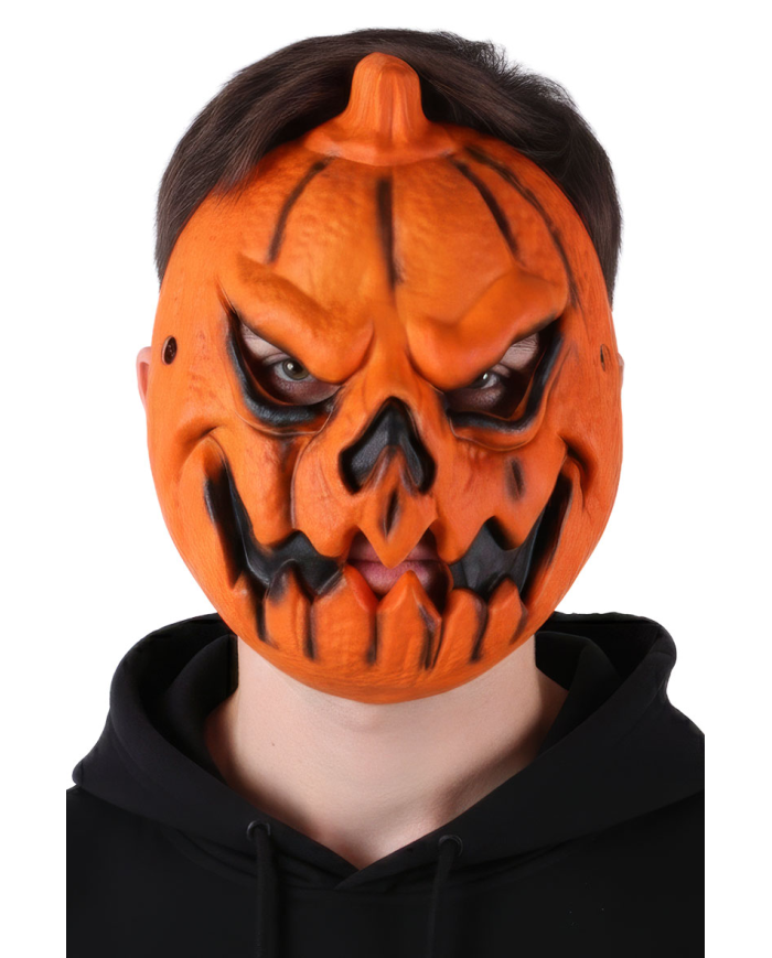 Maschera zucca in spuma di eva con cavallotto