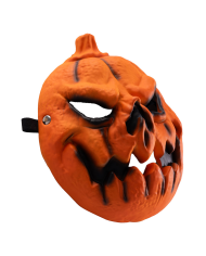 Eva foam pumpkin mask with header