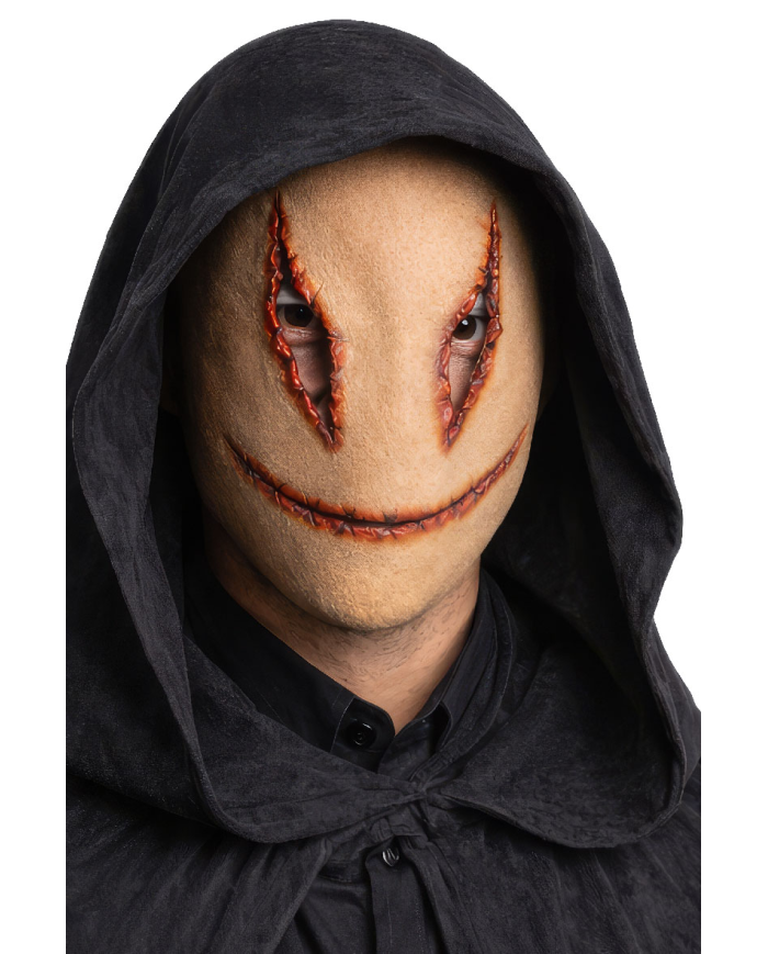 Scary Killer-Maske aus Latex mit Aufhänger