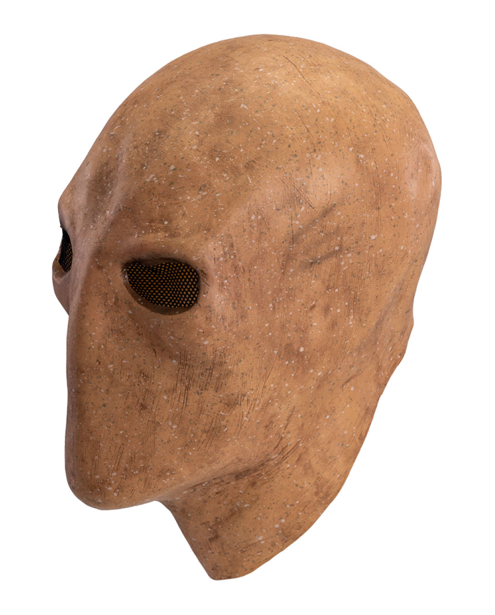 Maske gesichtslos aus Latex mit Aufhänger