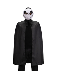 Set maschera Nbxmas e mantello con cappuccio in busta con cavallotto