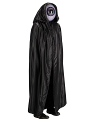 Eye set with plastic mask and cape with hood in pbh