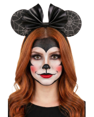 Diadema ratita Halloween sobre cartoncillo