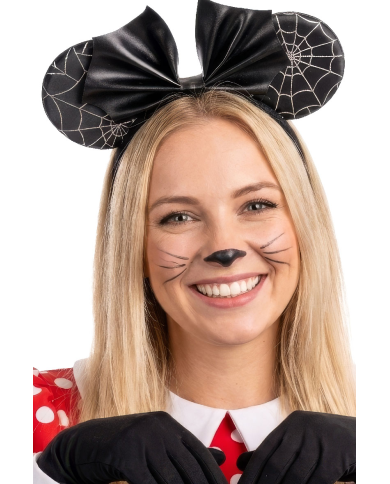 Serre-tête petite souris femelle Halloween sur papier cartonné