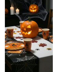 12 Happy Halloween paper napkins cm. 16,5 x 16,5 in bag