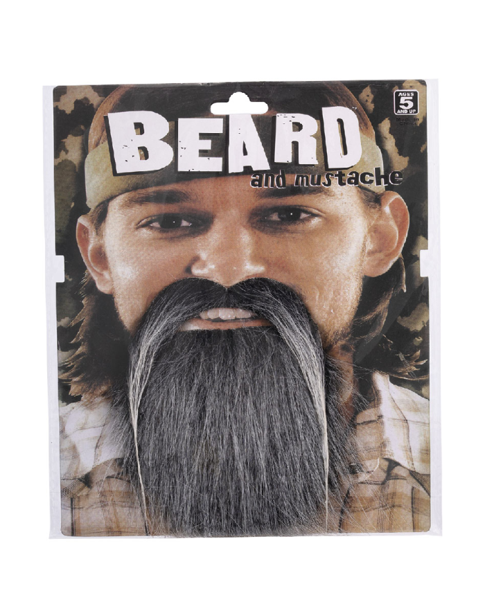 Greying moustaches and beard in pbh