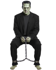 Catena carcerato in plastica l.cm.105 ca. con cartellino/etichetta