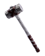 Mazza in plastica h.cm.60 ca. con cartellino/etichetta