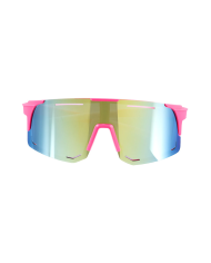 Mirrored ski glasses on card