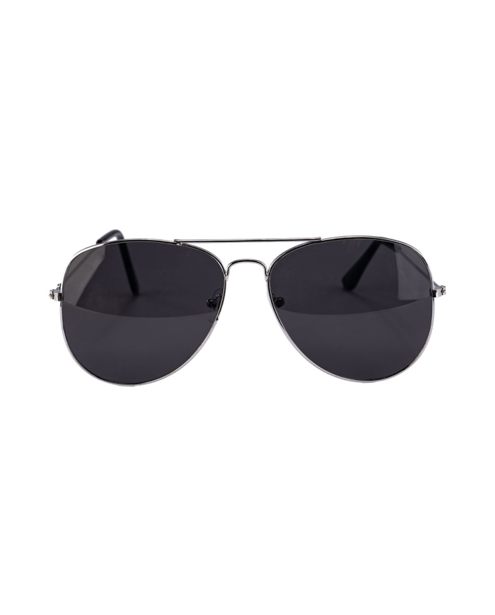 Occhiali top gun lenti specchiate su cartoncino