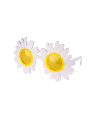 Daisy glasses on card