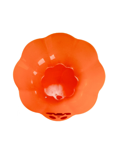 Vide-poche centre de table citrouille diamètre 30 cm environ avec étiquette volante/étiquette