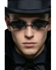 Gafas murciélago Halloween sobre cartoncillo