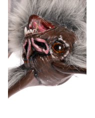 Hanging upside down bat h.cm.37 with hangtag/label