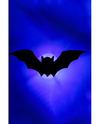 6 plastic bats with lights in pbh