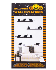 Paper mice decorations l.cm.24 with adhesive in pbh