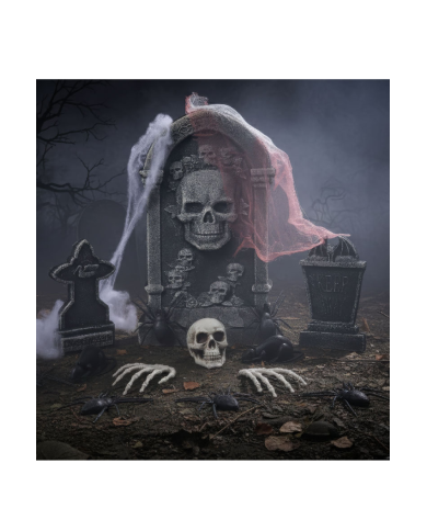 Conjunto cementerio (16 pzas.) en caja