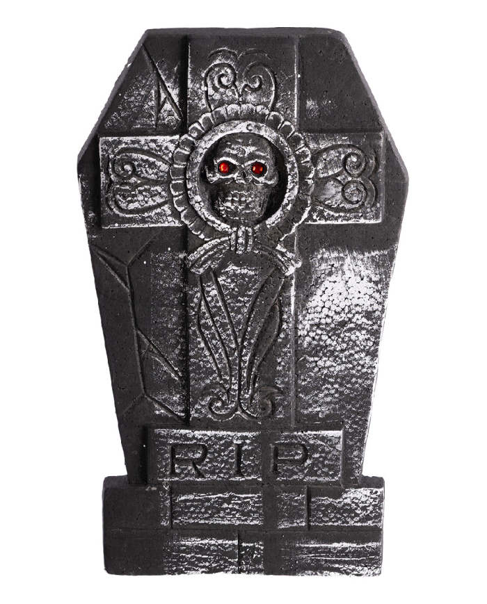 Polystirene tombstone cm. 50x28 with label