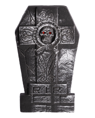 Polystirene tombstone cm. 50x28 with label