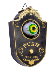 Doorbell cm. 18x12 with eye, sound, light, movement  (batteries not incl.) in box